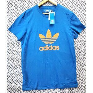 NEW Adidas Blue T-Shirt Men's Size L New With Tag Shirt